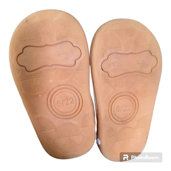 Wee squeak tan ankle boots size 6/22 - Picture 8 of 8